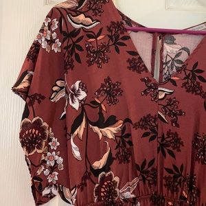 Floral Charlotte Russe Romper